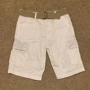 White Airwalk cargo shorts